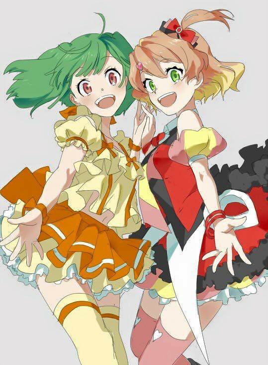 macross crossover - Ranka Lee/ Freyia Wion